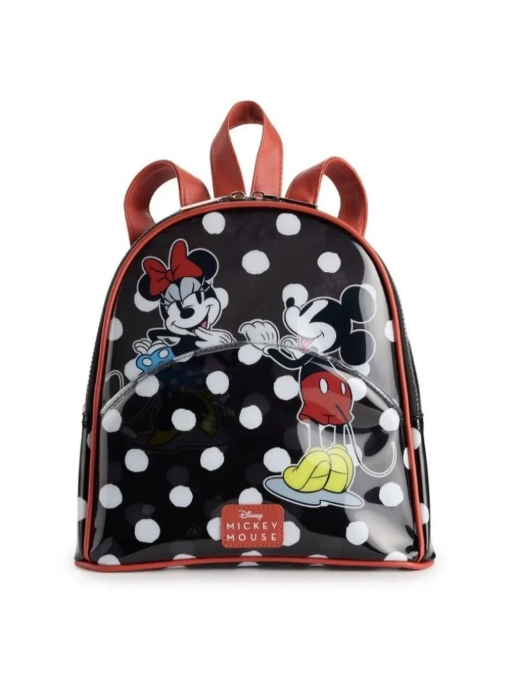 Disney Mickey & Minnie Mouse Mini Backpack Polka Dot Land World Cosplay Travel